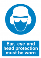 Ear, Eye and Head Protection