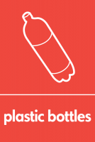 Recycling Sticker - Plastic Bottles (WRAP Compliant)